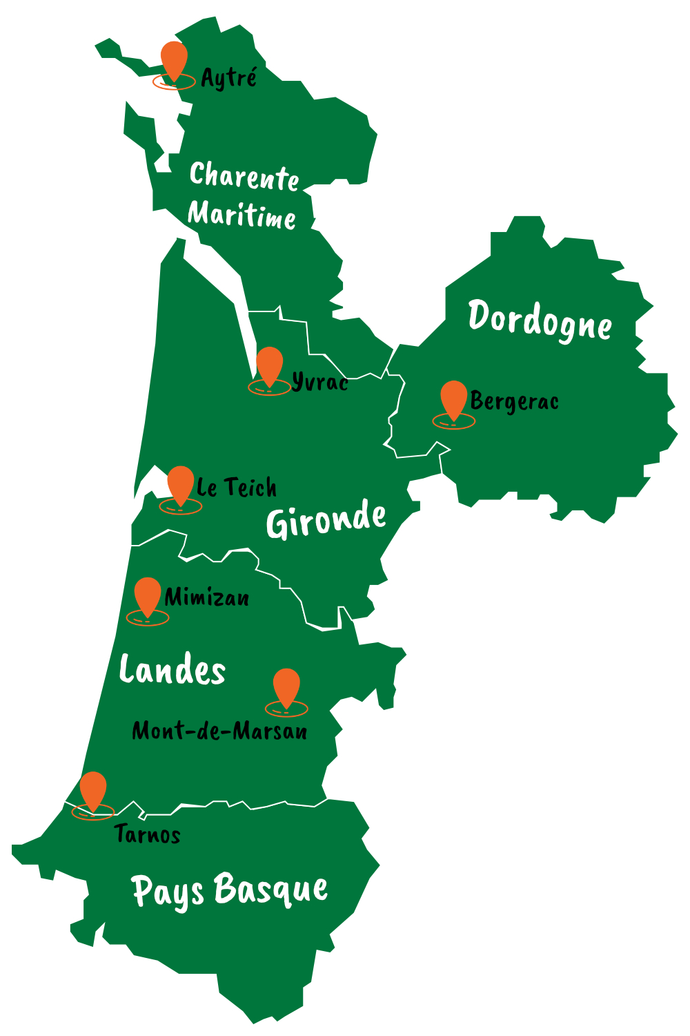 ISO&FACE est présent sur 3 départements ISO&FACE24 en Dordogne, ISO&FACE33 en Gironde et ISO&FACE40 dans les Landes. Découvrez ISO&FACE24 près de Bergerac !